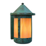 Berkeley 1Light Wall Sconce with Roof 11.25X7 Inch Wide by Arroyo Craftsman - BS-7R