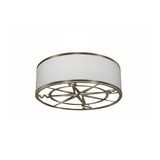 Compass 2 Light Flush Mount 6 Inch Tall and 16 Inch Wide by Lite Tops - FM-S100-725CO