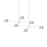 Sastoit Way 51W 6 LED Chandelier 12 Inch Tall and 67.75 Inch Wide - 181-BEL-1395890