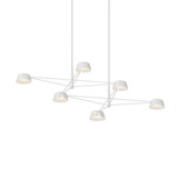 Sastoit Way 51W 6 LED Chandelier 12 Inch Tall and 67.75 Inch Wide - 181-BEL-1395889
