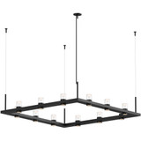 Kaxl Path 24 LED Square Pendant 11.5 Inch Tall and 56 Inch Wide - 181-BEL-1395752