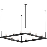 Kaxl Path LED Square Oversized Pendant 56 Inch Wide - 181-BEL-1277899