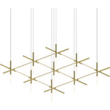 Kumin Path 1 LED Pendant 18.75 Inch Tall and 74.25 Inch Wide - 181-BEL-1286619