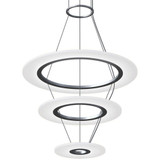 Bukrein Drive 3 LED Pendant 17 Inch Tall and 23.75 Inch Wide - 181-BEL-1395746