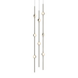 Fokoi Trail 16W 8 LED Short Pendant 34 Inch and 6 Inch Wide - 181-BEL-1277900