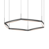 Pibu Path 72W 6 LED Pendant 7.5 Inch Tall and 54 Inch Wide - 181-BEL-1395762