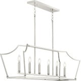 Parkhurst 6 Light Mini Island Chandelier by Progress - P400300