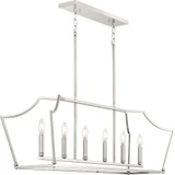 Parkhurst 6 Light Mini Island Chandelier by Progress - P400300