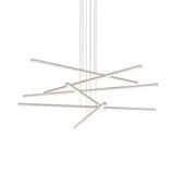Titrait Drive 504W 6 LED 6 Arm Chandelier 6 Inch H and 40 Inch W - 181-BEL-1367437