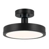 Riu 48W 1 LED 14.25 Inch Wide Semi Flush Mount by Kichler - 52589