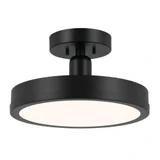 Riu 48W 1 LED 14.25 Inch Wide Semi Flush Mount by Kichler - 52589