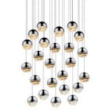 Jeasat Circle 24 LED Large Pendant 3.75 Inch Tall and 27 Inch Wide - 181-BEL-492891