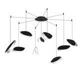 Prilx Lane 9 LED Pendant 6.75 Inch Tall and 24 Inch Wide - 181-BEL-1277825