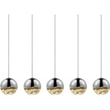 Jeasat Circle 5 LED Large Pendant 3.75 Inch Tall and 37.75 Inch Wide - 181-BEL-492885