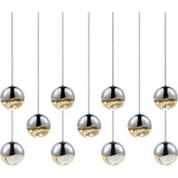 Jeasat Circle 11 LED Medium Pendant 3.25 Inch Tall and 37 Inch Wide - 181-BEL-492881