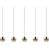 Jeasat Circle 5 LED Small Pendant 2.5 Inch Tall and 36.5 Inch Wide - 181-BEL-492883
