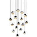 Jeasat Circle 16 LED Medium Pendant 3.25 Inch Tall and 23.25 Inch Wide - 181-BEL-492877