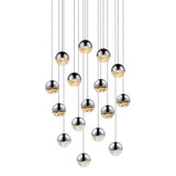 Jeasat Circle 16 LED Medium Pendant 3.25 Inch Tall and 23.25 Inch Wide - 181-BEL-492877