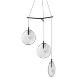 Doitn Court 3 LED Medium Pendant 14.75 Inch Tall and 33 Inch Wide - 181-BEL-1278001