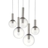 Deasa Place 5 Light Pendant 22 Inch Tall and 26 Inch Wide - 181-BEL-1395803