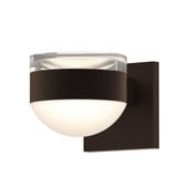 Sazei Court 2 LED Clear Cylinder and Dome Lens Wall Sconce 5 Inch - 181-BEL-1395821