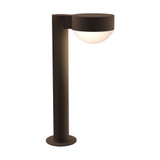 Sazei Court 1 LED Plate Cap and Dome Lens Bollard 16 Inch Tall - 181-BEL-1395837