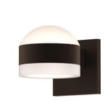 Sazei Court 2 LED Dome and White Cylinder Lens Wall Sconce 5 Inch - 181-BEL-1395819
