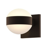 Sazei Court 2 LED Dome Lenses Wall Sconce 5 Inch Tall and 5 Inch Wide - 181-BEL-1395817