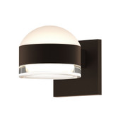 Sazei Court 2 LED Dome and Clear Cylinder Lens Wall Sconce 5 Inch - 181-BEL-1395818