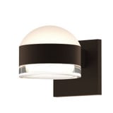 Sazei Court 2 LED Dome and Clear Cylinder Lens Wall Sconce 5 Inch - 181-BEL-1395818