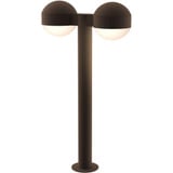Sazei Court 2 LED Plate Cap and Plate Lens Bollard 23.75 Inch Tall - 181-BEL-1395865