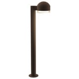 Sazei Court 1 LED Dome Cap and Clear Cylinder Bollard 29.75 Inch Tall - 181-BEL-1395850