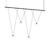 Totr Lane 15W 4 LED 1 Tier Linear Chandelier 48 Inch Wide - 181-BEL-1367481