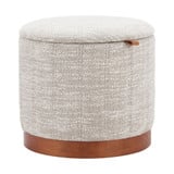 Fije Storage Ottoman 18.7 Inch Tall and 20.1 Inch Wide by Zuo Modern - 110769_p