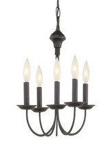 Nilut Drive 5 Light Small Chandelier - 61-BEL-186783