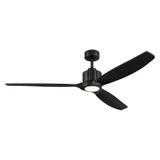 Calyx 3 Blade Ceiling Fan with Light Kit 14.25 and 60 Inch Wide by Kichler - 300360