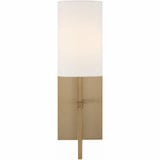 Veronica 1 Light Candle Style Wall Sconce by Crystorama - VER-241