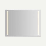 Vitality 48 Inch Rectangular Lighted Mirror with Defogger by Robern - YM4836RCFPDP_1