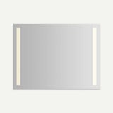 Vitality 48 Inch Rectangular Lighted Mirror with Defogger by Robern - YM4836RCFPDP_1