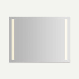 Vitality 48 Inch Rectangular Lighted Mirror with Defogger by Robern - YM4836RCFPDP_1