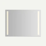 Vitality 48 Inch Rectangular Lighted Mirror with Defogger by Robern - YM4836RCFPDP_1