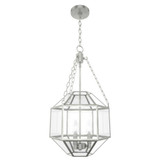 Indria 3 Light Medium Pendant 27.25 Inch Tall by Hunter Fans - 19367