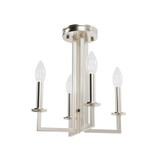 Bearden 4 Light Mini Chandelier by Hunter - 19629