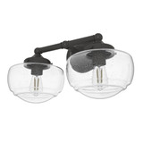 Saddle Creek 2 Light Vanity Light by Hunter - SCLBV2