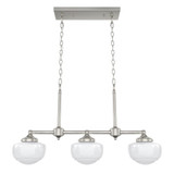 Saddle Creek 3 Light Large Linear Chandelier by Hunter SCLCH3