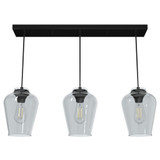 Vidria 3 Light Large Linear Pendant by Hunter Fans - 19725