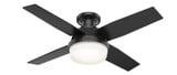 Dempsey 44 Inches Low Profile Ceiling Fan with LED Light Kit by Hunter Fans - 1000949