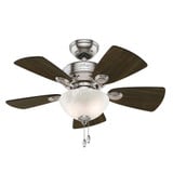Watson 34 Inch Ceiling Fan with LED Light Kit and Pull Chain by Hunter Fans - 1000242
