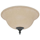 Accessory Glass Bowl Kit 12.8 Inches Wide by 6.3 Inches High by Hunter Fans - 99160GBK