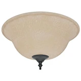 Accessory Glass Bowl Kit 12.8 Inches Wide by 6.3 Inches High by Hunter Fans - 99160GBK